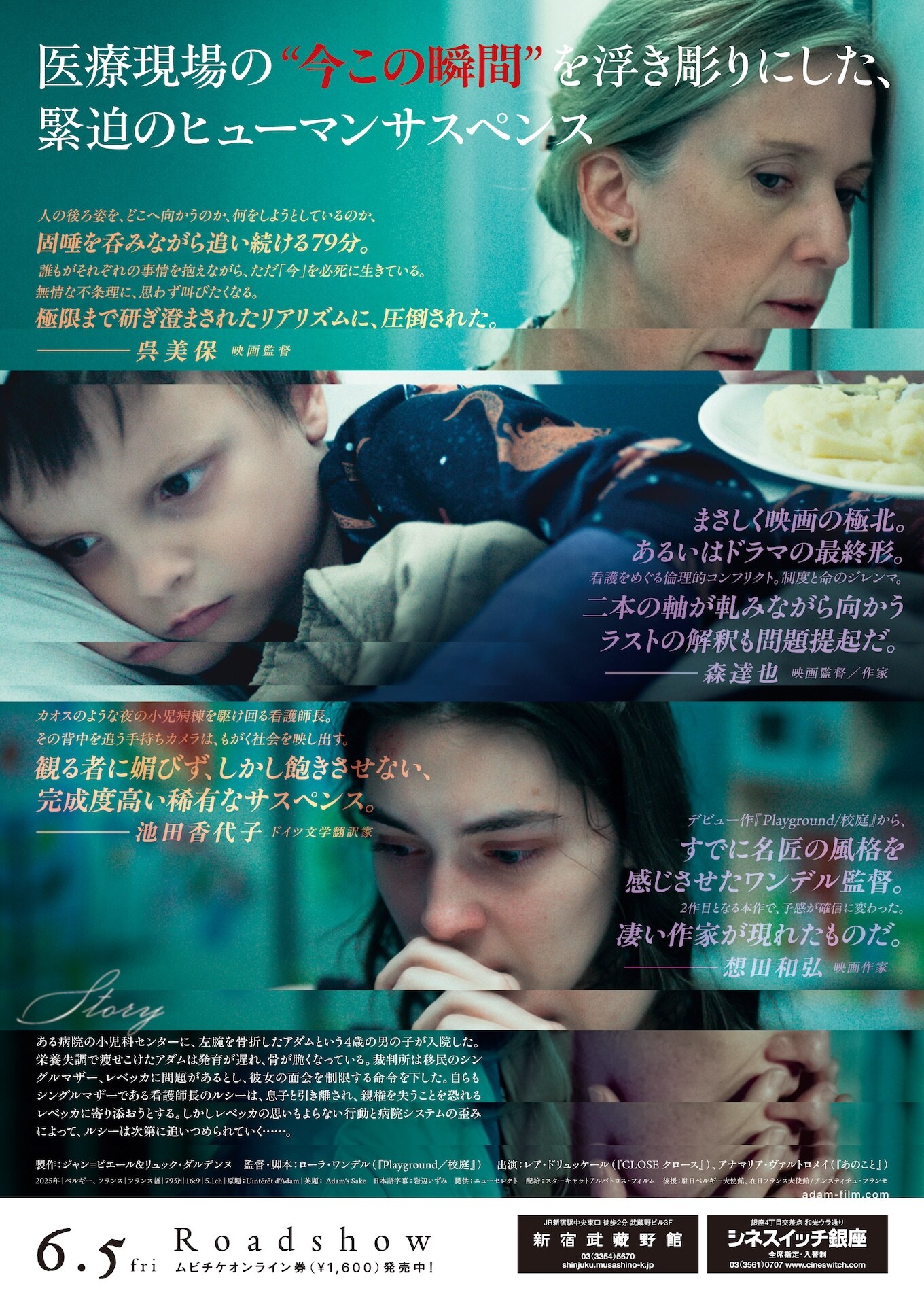 映画「アダムの原罪」チラシ裏 [画像・動画ギャラリー 15/16] - 映画