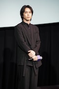 「未来」公開記念舞台挨拶に登壇した細田佳央太