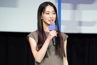 「未来」公開記念舞台挨拶に登壇した近藤華