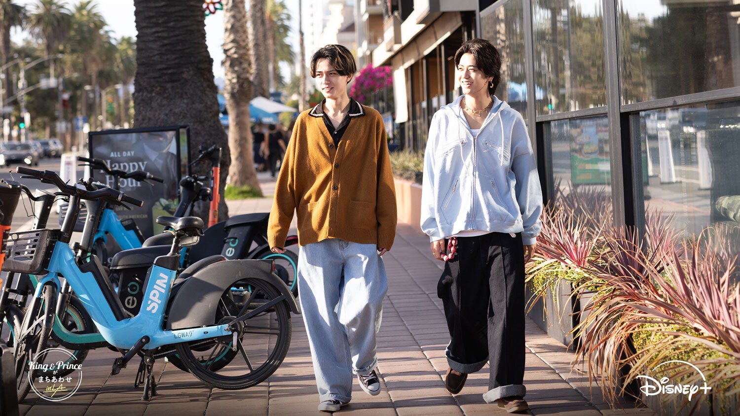 King & Prince永瀬廉・髙橋海人がLAでまちあわせ、トラベルバラエティ