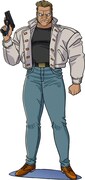 「攻殻機動隊 THE GHOST IN THE SHELL」より、バトー