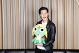 「新劇場版☆ケロロ軍曹 復活して速攻地球滅亡の危機であります！」で渋谷の男性役を務めた粗品