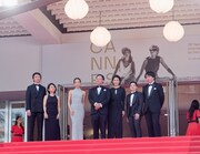第79回カンヌ国際映画祭のレッドカーペットに参加した「ナギダイアリー」の関係者たち ©Kazuko WAKAYAMA