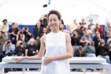 第79回カンヌ国際映画祭のフォトコールに応じた石橋静河 ©Kazuko WAKAYAMA