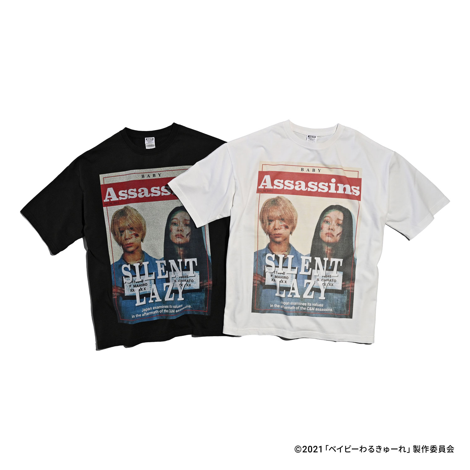 Behind the Scenes ベイビーわるきゅーれTシャツ Behind the Scenesと「ベイビーわるきゅーれ」のコラボTシャツ「BTS-BA