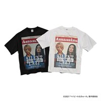 Behind the Scenesと「ベイビーわるきゅーれ」のコラボTシャツ「BTS-BA-00」（左）と「BTS-BA-01」（右）