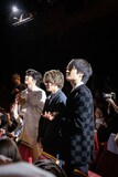 「我々は宇宙人」第79回カンヌ国際映画祭でのワールドプレミアの様子。左から門脇康平、坂東龍汰、岡山天音 ©︎Kaede Wakayama