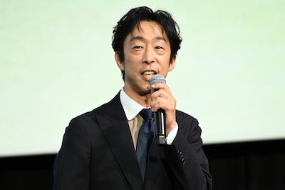 映画「廃用身」公開記念舞台挨拶に登壇した北村有起哉