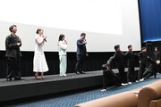 映画「NEW GROUP」完成披露上映会の様子