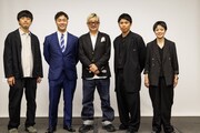 フランス・カンヌで会見を行った面々 ©︎KazukoWAKAYAMA
