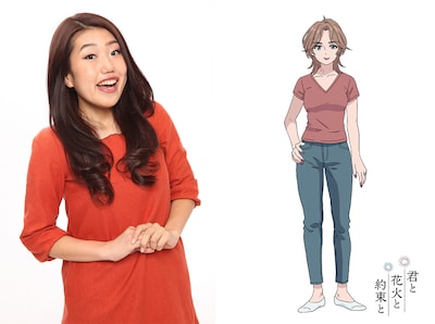 「君と花火と約束と」横澤夏子（左）と、明るくさっぱりした誠の母・由香利（右）