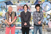 「A-Studio+」5月22日放送回より、左から笑福亭鶴瓶、細田佳央太、藤ヶ谷太輔
