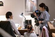 映画「月がみている」メイキング写真