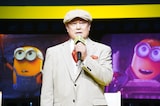 「ミニオンズ＆モンスターズ」日本語吹替版キャスト報告会に登壇した松平健