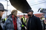 マイケル・ジャクソンの伝記映画「Michael／マイケル」メイキング写真
