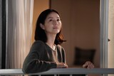「平場の月」で井川遥が演じた須藤葉子。第35回日本映画プロフェッショナル大賞で主演女優賞に選ばれた ©2025映画「平場の月」製作委員会