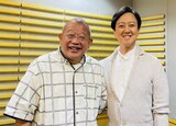 左から笑福亭鶴瓶、坂東玉三郎