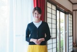 ドラマ「一次元の挿し木」より、藤井美菜演じる仙波友江