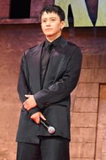 映画「キングダム 魂の決戦」ワールドプレミアにて、李牧（りぼく）役の小栗旬