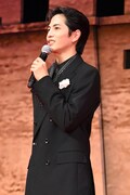 映画「キングダム 魂の決戦」ワールドプレミアにて、蒙恬（もうてん）役の志尊淳