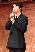 映画「キングダム 魂の決戦」ワールドプレミアにて、王賁（おうほん）役の神尾楓珠