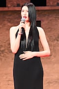映画「キングダム 魂の決戦」ワールドプレミアにて、媧燐（かりん）役の三吉彩花