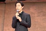 映画「キングダム 魂の決戦」ワールドプレミアにて、監督の佐藤信介