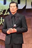 映画「キングダム 魂の決戦」ワールドプレミアにて、麃公（ひょうこう）役の豊川悦司