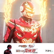 「超宇宙刑事ギャバン インフィニティ」夏映画より、ギャバン・インフィニティ・アポロンの姿