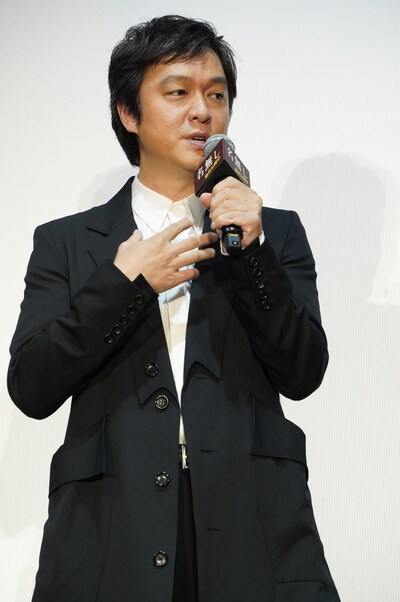 「名無し」大ヒット御礼舞台挨拶に登壇した丸山隆平