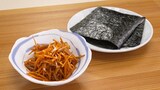 MBSテレビ「おしゃべり小料理ゆみこ」で有働由美子が梅沢富美男に振る舞った「いかにんじんの無限ゆみこ」