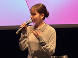 映画「NEW GROUP」主演の山田杏奈。ドイツ・フランクフルトで開催された日本映画祭ニッポン・コネクションの公式上映に登壇した