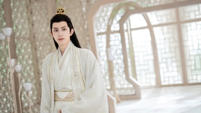 「花散る季節、君に愛を誓う」には中国ドラマ「少年歌行～Beginning of the Legend～」のアオ・ルイポン（敖瑞鵬）も出演している