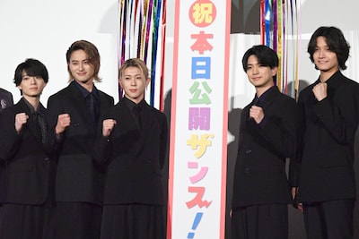 Aぇ! group、映画「おそ松さん」で難易度MAXのダンス披露　向井康二との共演も振り返る