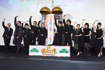「おそ松さん 人類クズ化計画!!!!!?」初日舞台挨拶の様子
