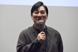 「NEW GROUP」公開記念舞台挨拶に登壇したピエール瀧