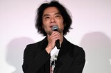 映画「山口くんはワルくない」の舞台挨拶に登壇した守屋健太郎