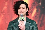アニメ映画「新劇場版☆ケロロ軍曹 復活して速攻地球滅亡の危機であります！」公開直前イベントに登壇した粗品（霜降り明星）