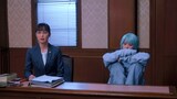 NHK法廷ドラマ「擬人化ドラマ 被告人エモい」より、朝倉あき演じる弁護士（左）、伊藤万理華演じる“エモい”（右）
