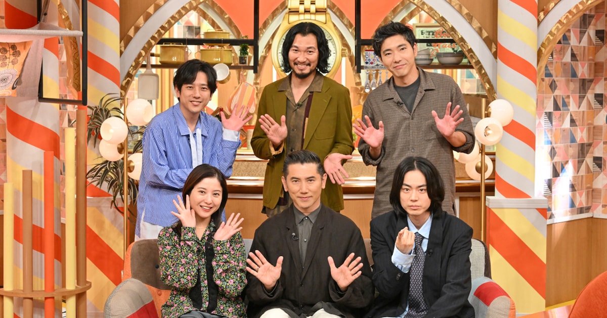本木雅弘が本日放送「ニノなのにSP」で司会、「黒牢城」から菅田将暉や吉高由里子も登場
