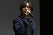 「死ねばいいのに」試写会に登壇したThis is LASTの菊池陽報