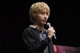 「死ねばいいのに」試写会に登壇したThis is LASTの鹿又輝直