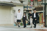 映画「シンシン アンド ザ マウス／SINSIN AND THE MOUSE」場面写真。左からツェン・ジンホア（曾敬驊）演じるシンシン、岸井ゆきの演じるちづみ、中田青渚演じるサチ、藤原季節演じるマサミチ