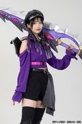 波斬ギリコ（演：糸瀬七葉）。シャウトと同世代の角獣ハンター。オメガホーンを発掘したシャウトと相棒の炎角に興味を持ち、シャウトたちが行く先々に現れる。シャウトたちの味方になることもあれば、時に敵対することもある、ちゃっかりした性格。自身に「斬角（ざんかく）」の力を憑依させて、大剣を使って戦うことを得意としている