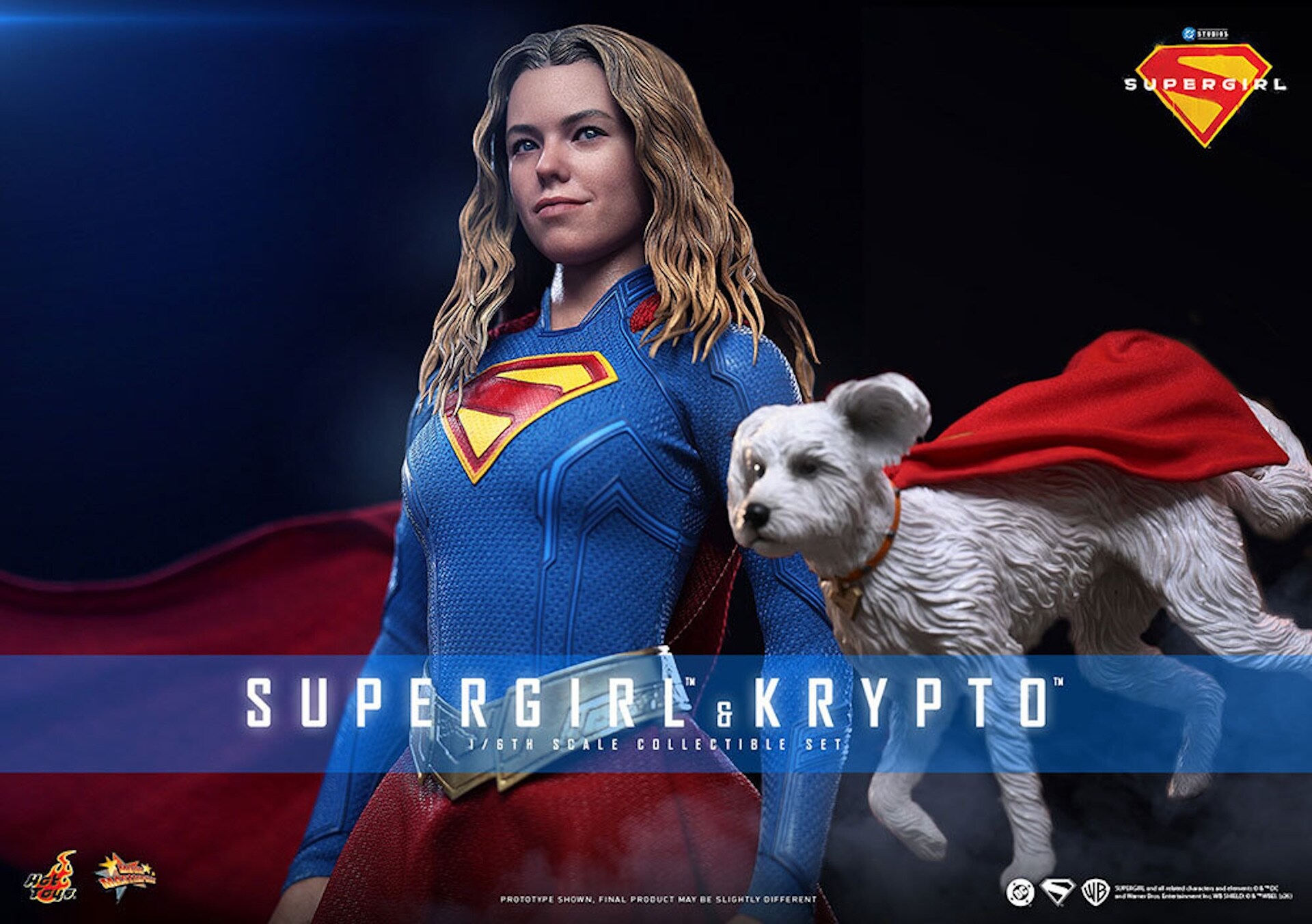 スーパーガール＆クリプトのフィギュア発売、ジェイソン・モモア演じるロボも