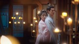 ティエン・シーウェイ（田曦薇）演じる中国ドラマ「卿卿（きょうきょう）日常 ～宮廷を彩る幸せレシピ～」のヒロイン・李薇（左）とバイ・ジンティン（白敬亭）演じる尹崢（右） ©2022 New Classics Media, All rights reserved.