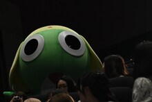 「新劇場版☆ケロロ軍曹 復活して速攻地球滅亡の危機であります！」初日舞台挨拶にて、客席に現れたケロロ軍曹
