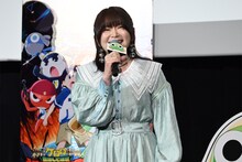 「新劇場版☆ケロロ軍曹 復活して速攻地球滅亡の危機であります！」初日舞台挨拶にて、ケロロ軍曹役の渡辺久美子