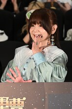 「新劇場版☆ケロロ軍曹 復活して速攻地球滅亡の危機であります！」初日舞台挨拶にて、ケロロ軍曹役の渡辺久美子