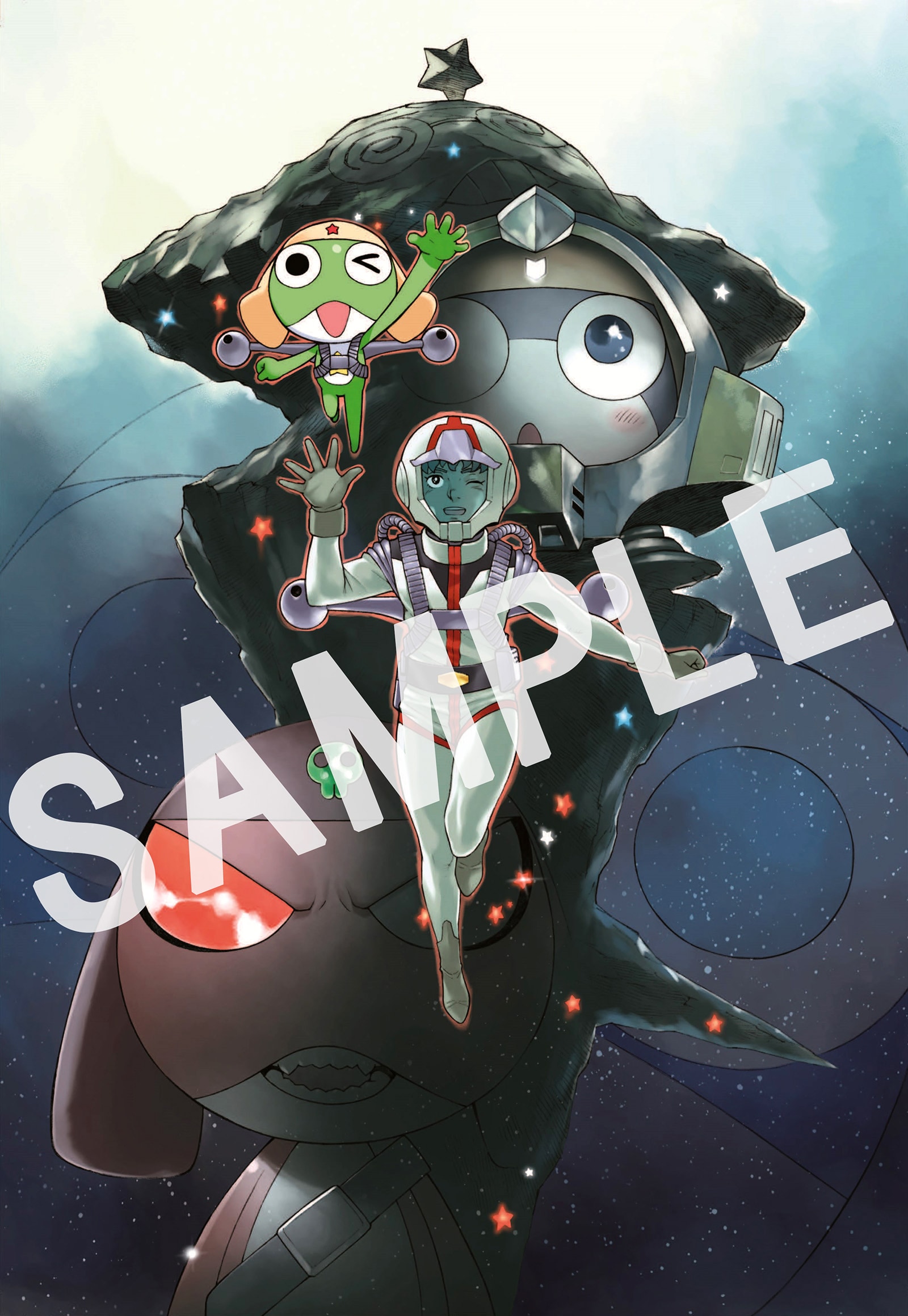 新劇場版☆ケロロ軍曹」×「ガンダム」ポストカード、入場者特典第2弾